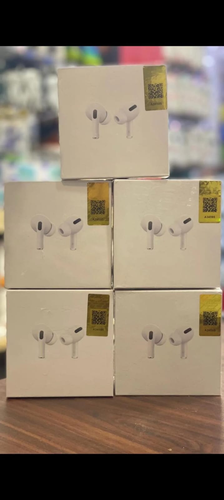 AirPods Pro 2 Smartest Noise Reduction ANC Wireless Earbuds - iOS/Android | Black and White | 100% Original