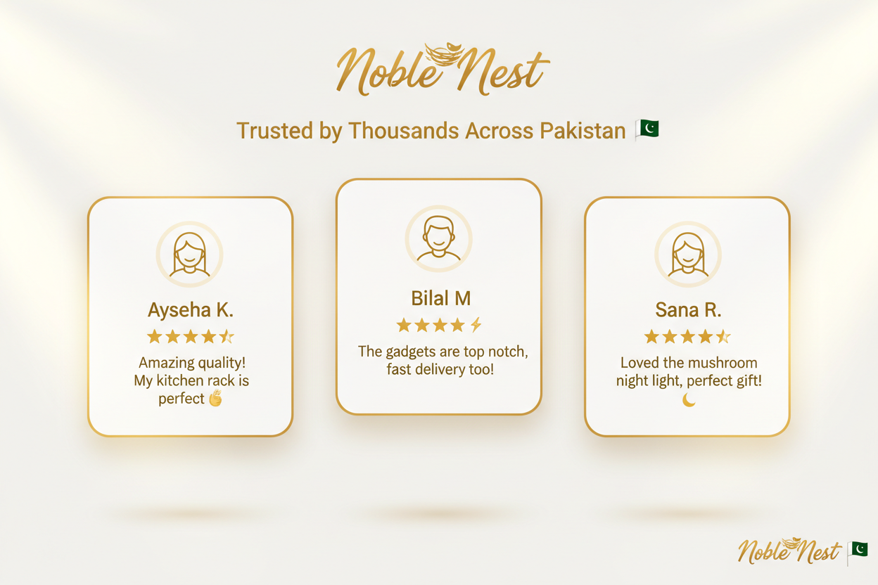 Noble Nest Customer Reviews Banner