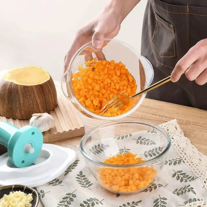 1.5L Push Chopper | Hand Press Manual Push Chopper For Kitchen Use.