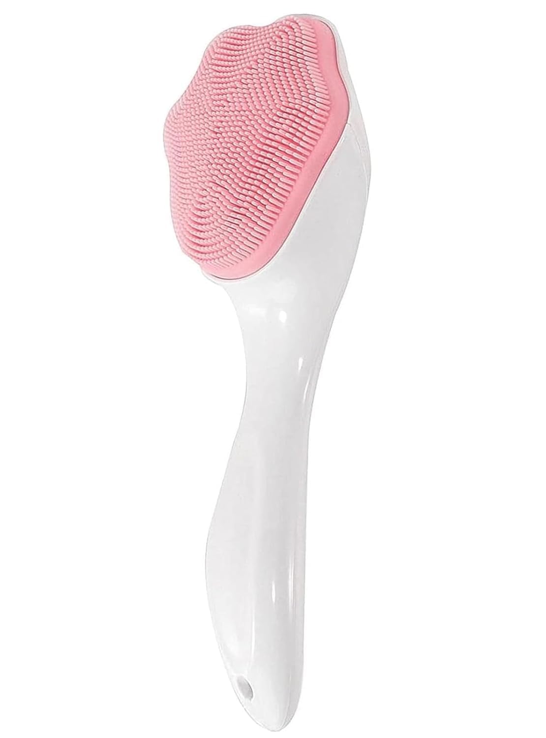 Silicone Face Scrubber Brush, Manual Handheld Massager, (Random Color)