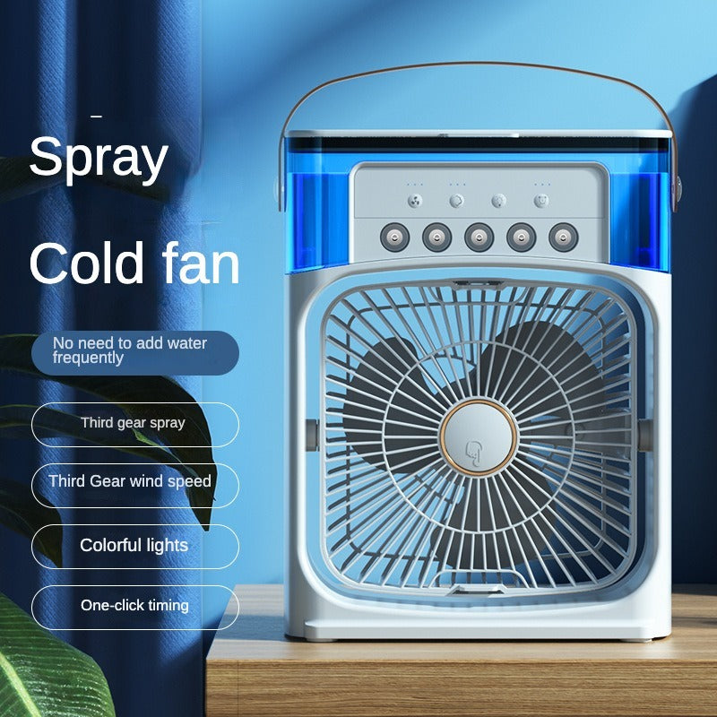 Mini Air Cooler Fan With Evaporative Cooling 3 Speed | Random Colour
