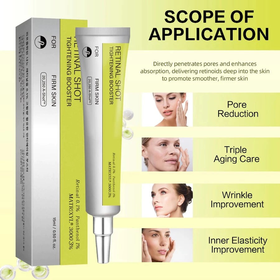 Celimax The Vita A Retinal Shot Tightening Booster – 0.1% Retinal, Matryxyl 3% | Pore Minimizer, Anti-Wrinkle, Firming Booster| 30ml