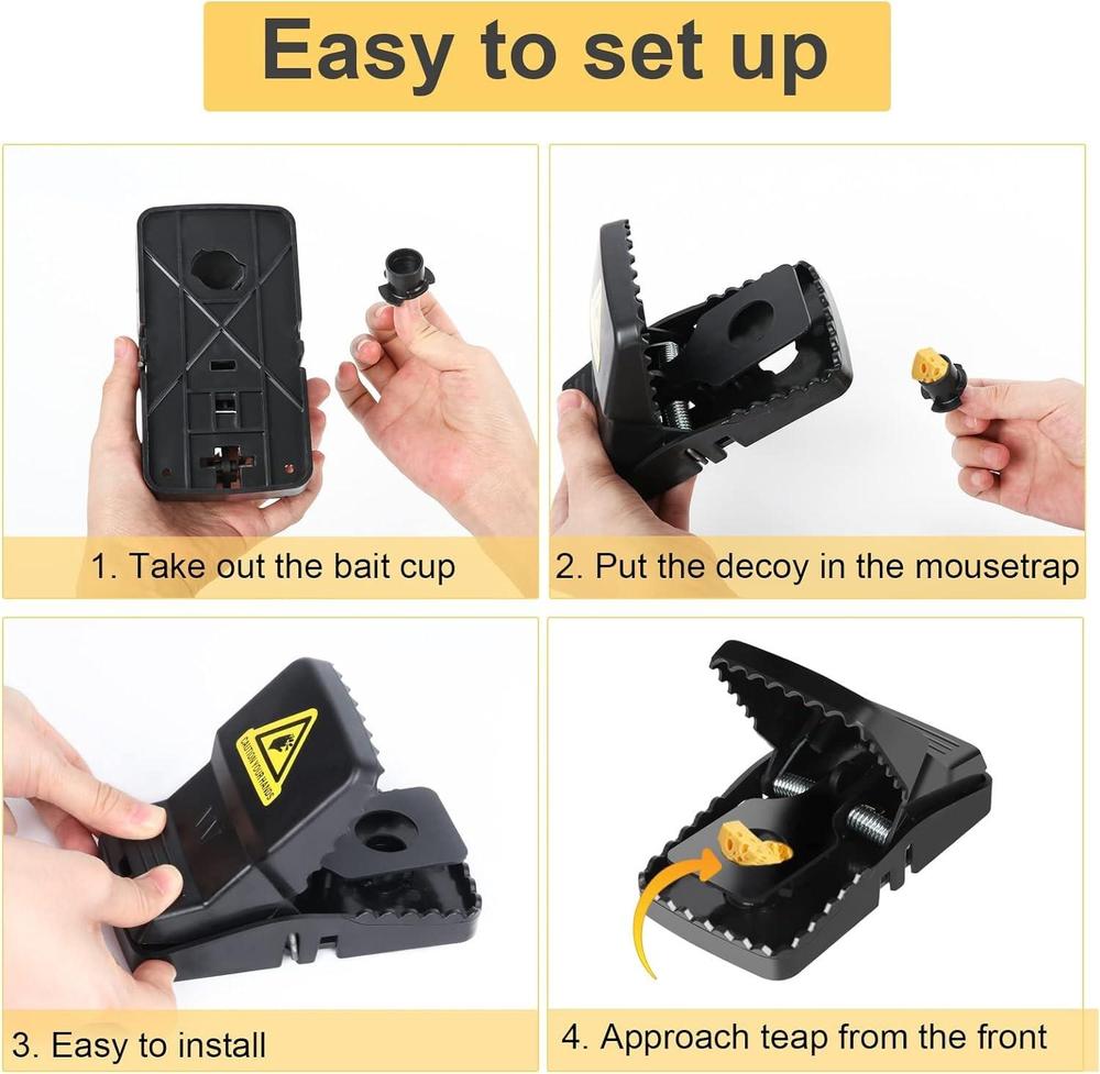 Heavy-Duty Rat & Mouse Trap🐁