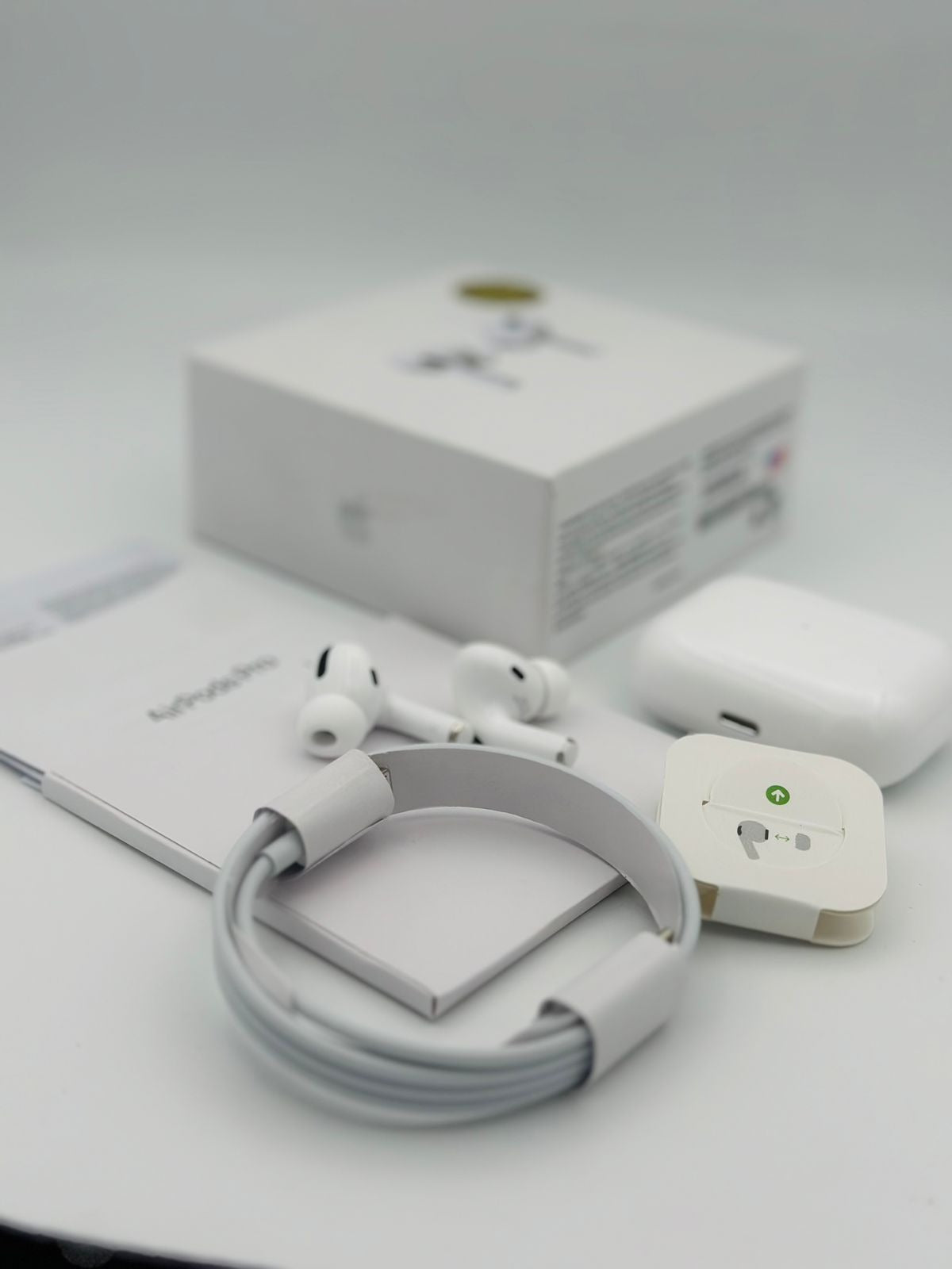AirPods Pro 2 Smartest Noise Reduction ANC Wireless Earbuds - iOS/Android | Black and White | 100% Original