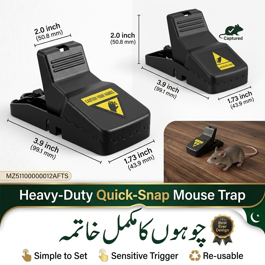 Heavy-Duty Rat & Mouse Trap🐁