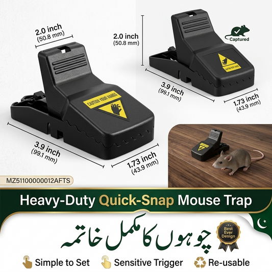 Heavy-Duty Rat & Mouse Trap🐁