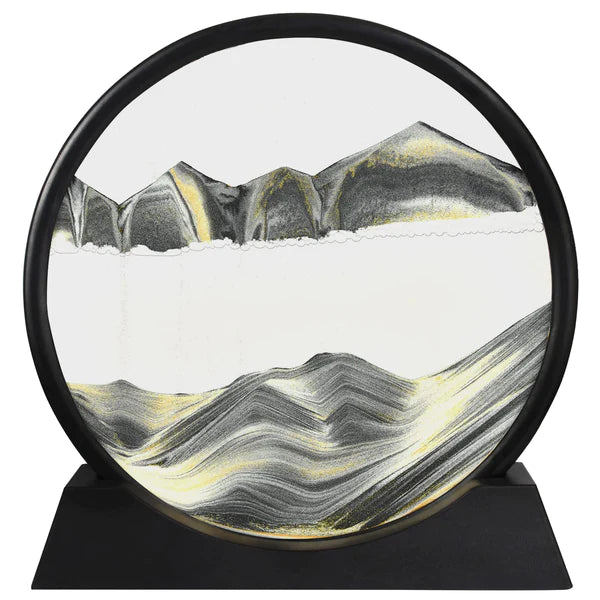 3d Moving Sandscapes Frame |  Moving Sand Lamp frame ( Random Color )