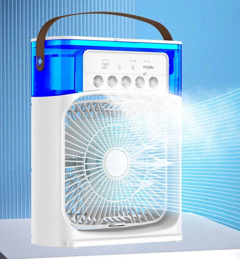Mini Air Cooler Fan With Evaporative Cooling 3 Speed | Random Colour