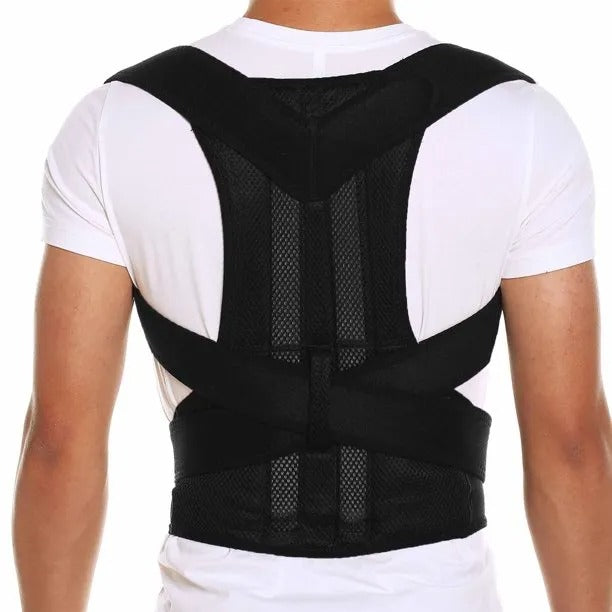 Adjustable Magnetic Posture Corrector Back Support Belt for Back Pain Relief