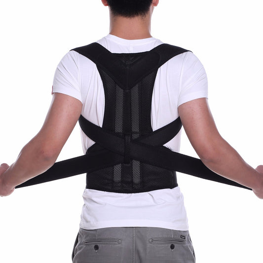 Adjustable Magnetic Posture Corrector Back Support Belt for Back Pain Relief